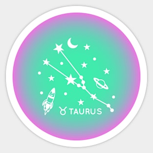 Taurus Aura Sticker